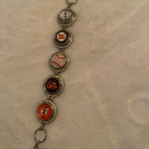San Francisco Giants Charm Bracelet